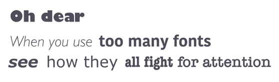 網(wǎng)站建設要用多少種字體